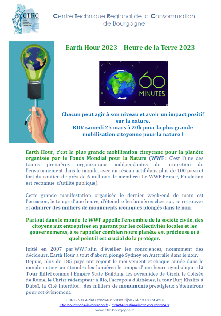 Heure de la Terre 25 mars 2023 - CTRC de Bourgogne 14.03.2023 P1