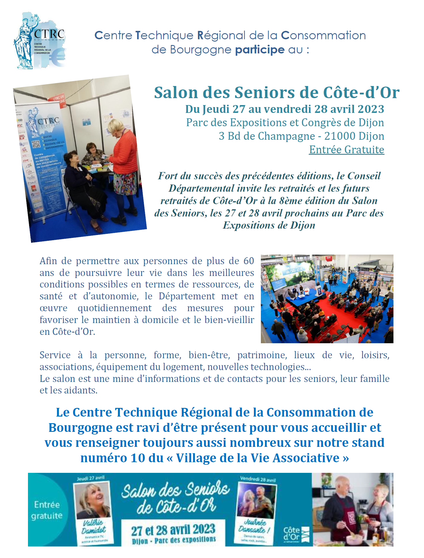 Salon des Seniors CTRC de Bourgogne P1