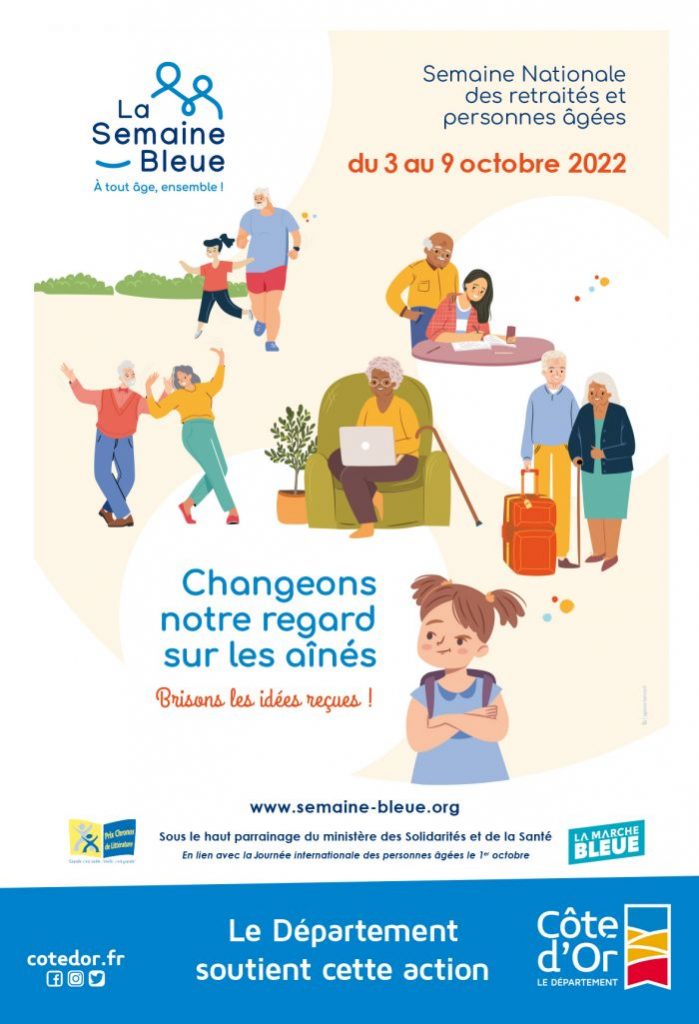Le Conseil départemental de la Côte d'Or - Semaine Bleue 2022