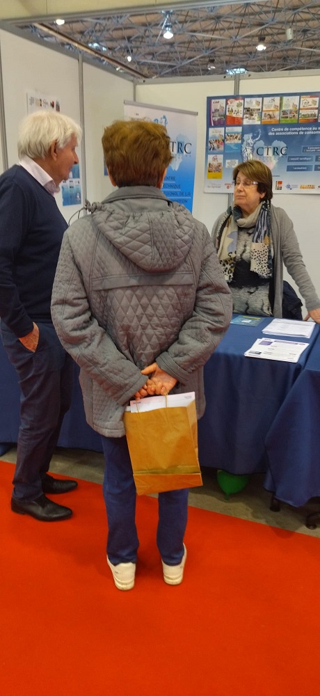 Michelle Sarre - Bénévole CTRC de Bourgogne - 19.03.2023 Foire de Nevers