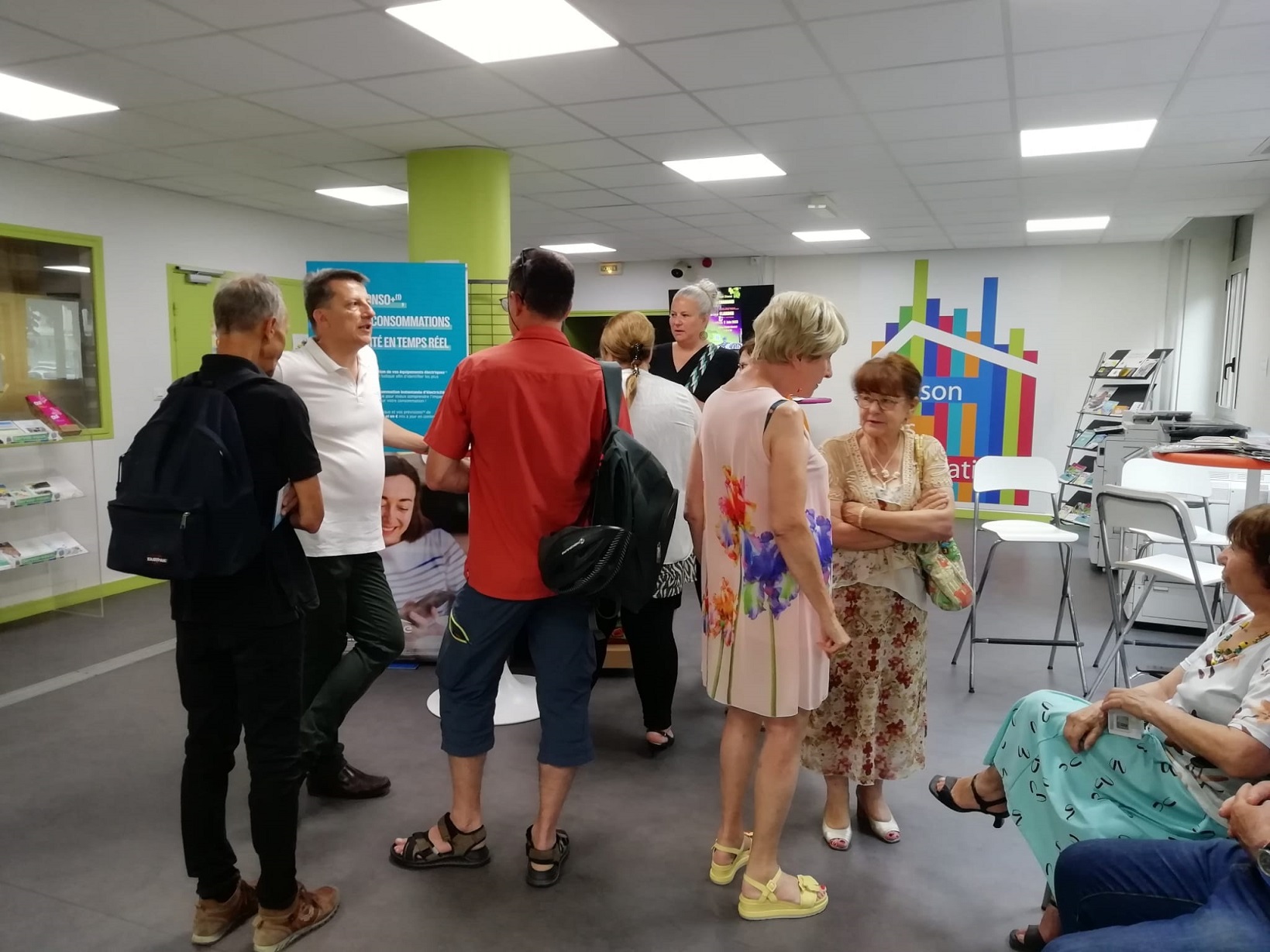 Le CTRC de Bourgogne : Vernissage de l'exposition sur la "Rénovation énergétique" à la Maison des Associations à Dijon le mardi 20 juin 2023